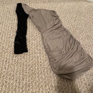 XXI One Sleeve Lace Dress